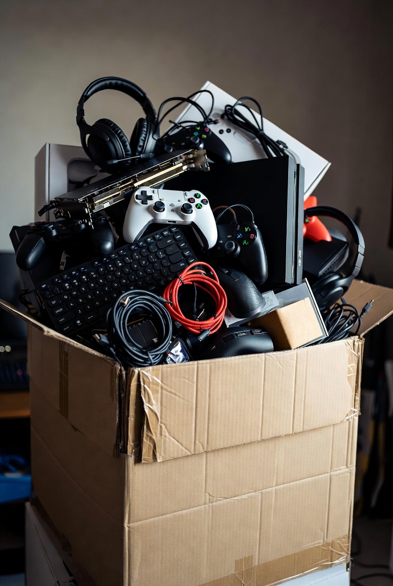 Large Lot of Surprising Gaming  items Mystery Box for Charity